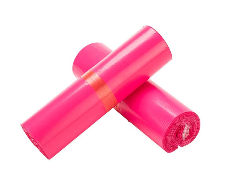 寻乌玫红色快递袋-02